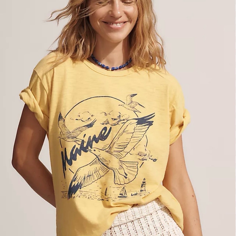 Anthropologie Pilcro Ringer tee- Women’s XXS—sold out online